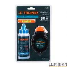 Набір для розмітки, крейдяний, 30м TRUPER TL-50