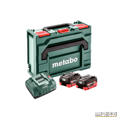 Акумулятори 18В, 2xLiHD 8.0Аг, ASC145+MB METABO 68513100