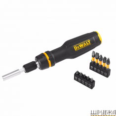 Викрутка - набір FULL FIT Telescoping, зі змінними бітами DeWALT DWHT68001-0