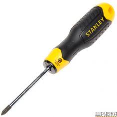 Викрутка Cushion Grip під шліц Pz1 STANLEY 0-64-955