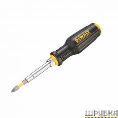 Викрутка - набір FULL FIT 6 Way з двома змінними бітами DeWALT DWHT66569-0