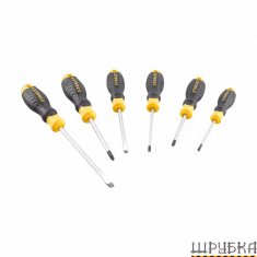 Набір з шести викруток CushionGrip STANLEY STHT16165-0