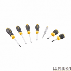 Набір з семи викруток CushionGrip STANLEY STHT16166-0