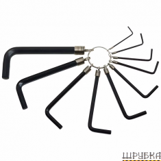 Набір шестигранних метричних ключів STANLEY STMT69213-8