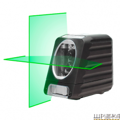 Рівень лазерний X-MARK 1H/1V-60 зелений з адаптером My Tools 142-2G-T