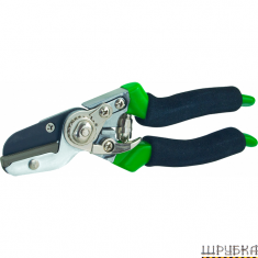 Секатор садовий з ковадлом з одним фіксованим лезом 205мм Modeco MN-08-102