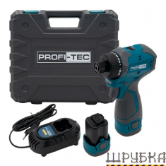 Акумуляторний шуруповерт PROFI-TEC PPCD5516Q (007153)