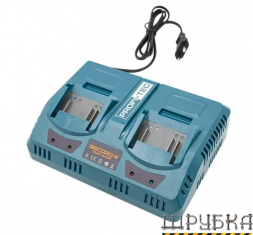 Двопортовий зарядний пристрій PROFI-TEC QBCD20/4 dual quick (006619)