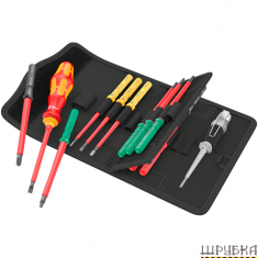 Викрутка зі змінними насадками Kraftform Kompakt VDE WERA 05006607001