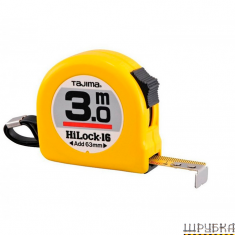 Рулетка універсальна HI LOCK H6P30MY 3мх16мм TAJIMA  L16-30E-EUR
