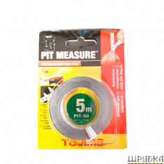 Клейка мірна сталева стрічка 5м×13мм TAJIMA PIT-50C-EUR