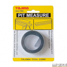 Клейка мірна сталева стрічка 3м×13мм TAJIMA PIT-30FRC-EUR