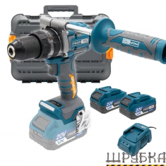 Акумуляторний дриль-шуруповерт PROFI-TEC PPCD16020 (007179)