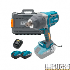 Акумуляторний гайковерт PROFI-TEC PPTW20020 UltraCore (007177)
