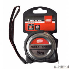Рулетка Metal Profi з магнітом 5,0x19мм KOELNER MN-81-185