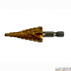 Свердло ступеневе 4,0-20,0мм