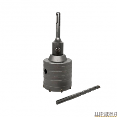 Коронка по бетону SDS-Plus з центрувальним свердлом 65мм YOSHIMOTO Y18-206