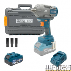 Акумуляторний гайковерт PROFI TEC PTW1003 (008146)