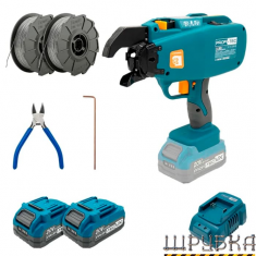 Акумуляторний пістолет для в’язання арматури PROFI-TEC PPTR0840 MaxGrip (008169)